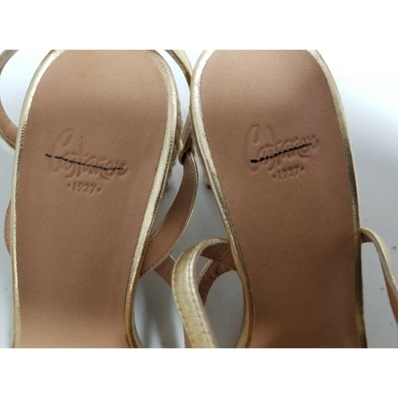 Castaner Lia Sandal Metallic Gold Oro Claro Womens Size 35 - Picture 7 of 9